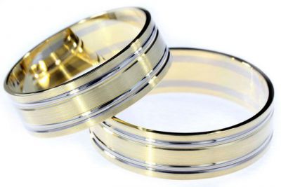 Obrączki ślubne Łazur kolekcja harmonijna