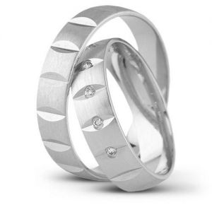 Srebrna obrączka hiszpańskiej firmy Argyor