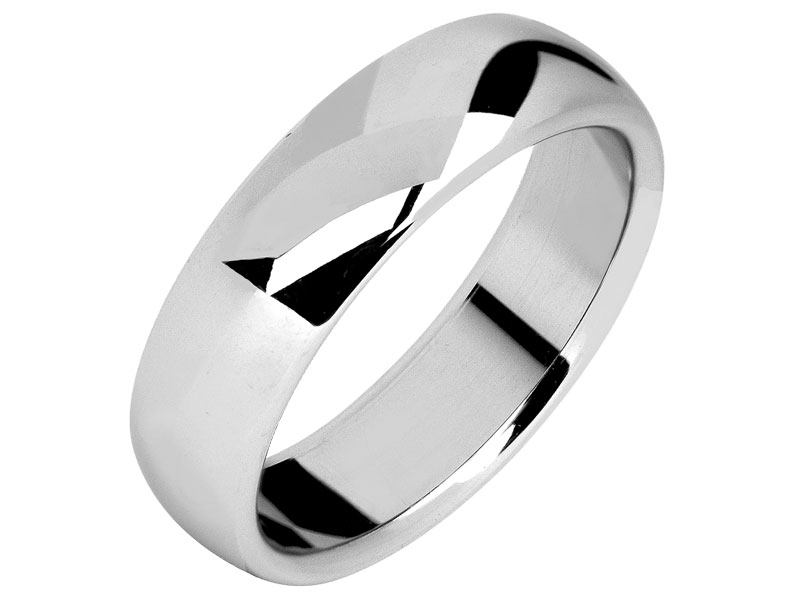 srebrna obrączka ślubna