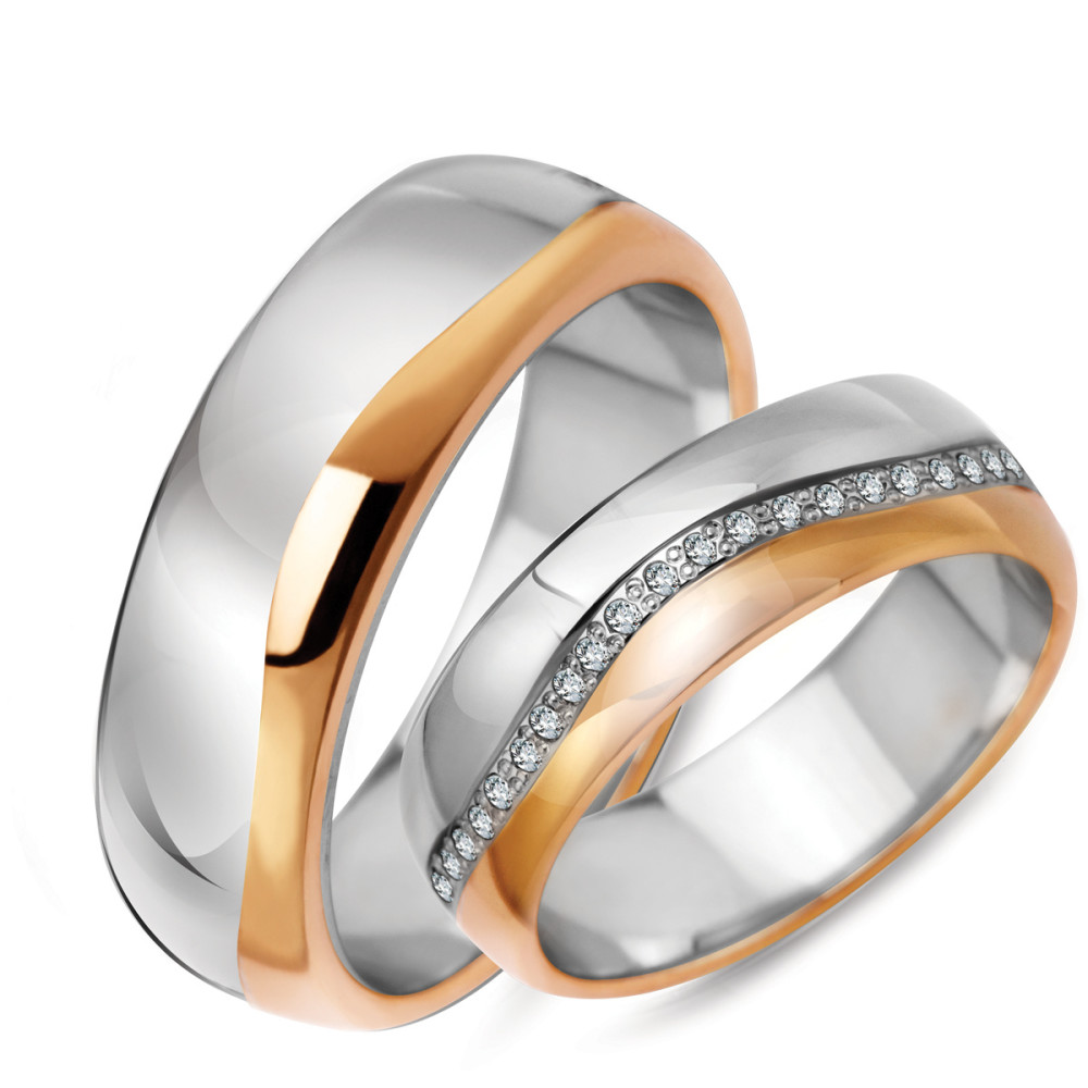 złote obrączki ślubne yes