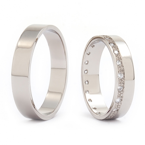 żółte i białe złoto kolekcja zakochanie