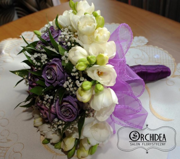 bukiet ślubny
